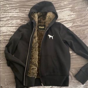 Faux Fur Hoodie